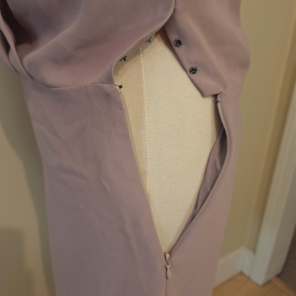 Aritzia Babaton Phoenix Dress Quarry SZ S - Picture 8 of 13